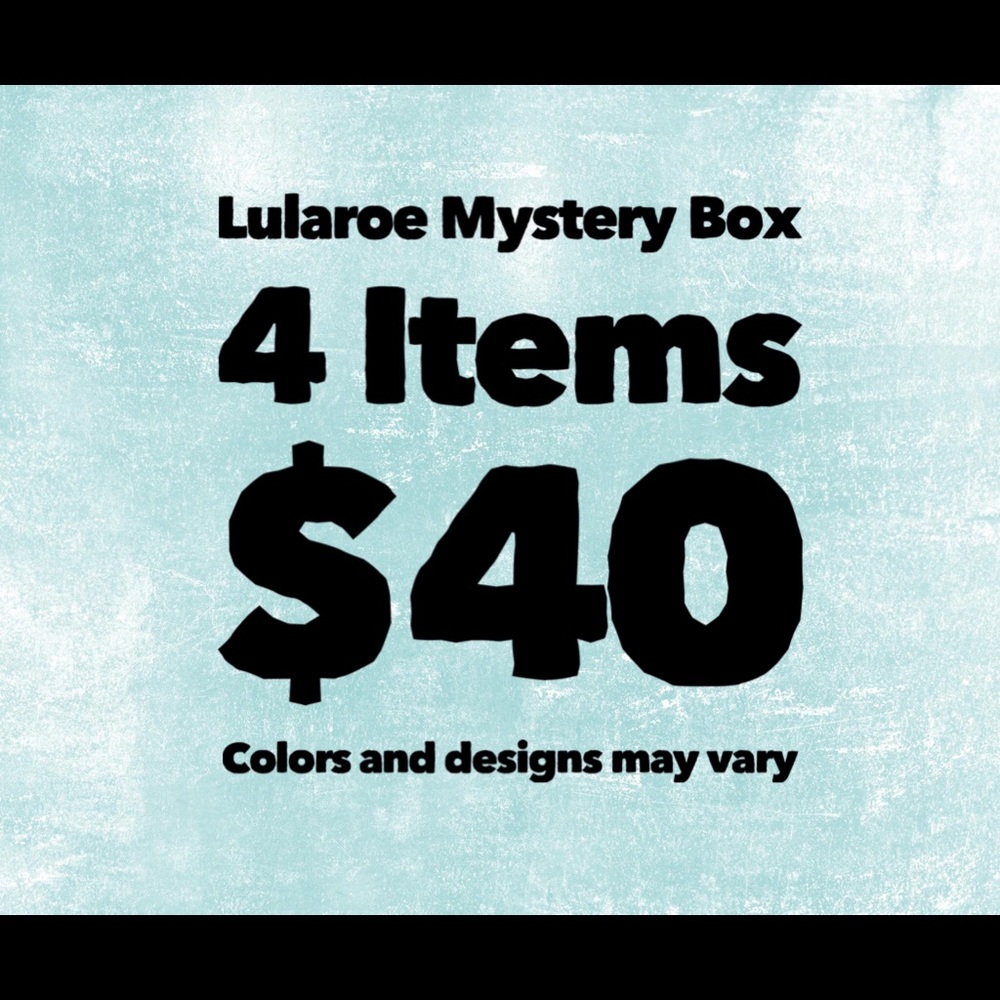 Lularoe mystery box